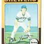 1975 Topps baseball card #223 Robin Yount RC rookie EX/NM (color fade) Milwaukee brewers