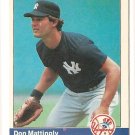 1984 Fleer GLOSSY baseball card #131 Don Mattingly VG (glossy coating starting to peel)
