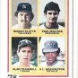 1978 Topps baseball card #707 Paul Molitor, Alan Trammel Mickey Klutts, UL Washington RC NM/M