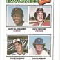 1977 Topps baseball card #476 Dale Murphy, Gary Alexander, Rick Cerone, Kevin Pasely RC EX