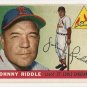 1955 Topps baseball card #98 Johnny Riddle EX St. Louis cardinals