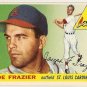 1955 Topps baseball card #89 (B) Joe Frazier EXNM St. Louis Cardinals