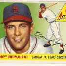 1955 Topps baseball card #55 Rip Repulski VG/EX St. Louis Cardinals