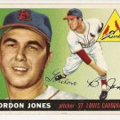 1955 Topps baseball card #78 (B) Gordon Jones VG+ St. Louis Cardinals