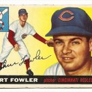 1955 Topps baseball card #3 Art Fowler VG- Cincinnati Reds