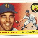 1955 Topps baseball card #11 Ferris Fain good Detroit Tigers