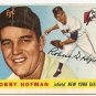 1955 Topps baseball card #17 Bobby Hoffman good New York Giants