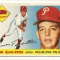 1955 Topps baseball card #33 (B) Tom Qualters good Philadelphia Phillies