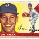 1955 Topps baseball card #40 Don Hoak VG Brooklyn Dodgers