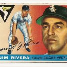 1955 Topps baseball card #58 Jim Rivera good Chicago White Sox