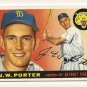 1955 Topps baseball card #49 J.W. Porter EX Detroit Tigers