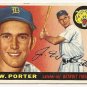 1955 Topps baseball card #49 (B) J.W. Porter VG Detroit Tigers