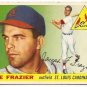 1955 Topps baseball card #89 (D) Joe Frazier G/VG St. Louis Cardinals