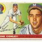 1955 Topps baseball card #81 Gene Conley G/VG Milwaukee Braves