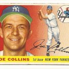 1955 Topps baseball card #63 Joe Collins good New York Yankees
