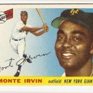 1955 Topps baseball card #100 Monte Irvin EX New York Giants
