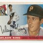 1955 Topps baseball card #112 Nelson King good Pittsburgh Pirates