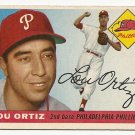 1955 Topps baseball card #114 Lou Ortiz EX Philadelphia Phillies