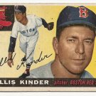 1955 Topps baseball card #115 Ellis Kinder good Boston Red Sox