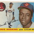 1955 Topps baseball card #133 Dave Hoskins VG Cleveland Indians