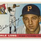 1955 Topps baseball card #127 Dale Long VG Pittsburgh Pirates