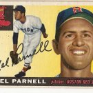 1955 Topps baseball card #140 Mel Parnell VG Boston red Sox