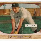 1955 Bowman baseball card #10 Phil Rizzuto F/G