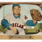 1955 Bowman baseball card #38 Early Wynn EX