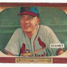 1955 Bowman baseball card #238 Eddie Stanky - Good