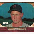 1955 Bowman baseball card #154 Frank Lary EX