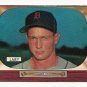 1955 Bowman baseball card #154 Frank Lary EX