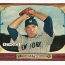 1955 Bowman baseball card #201 (B) Allie Reynolds NM