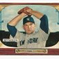 1955 Bowman baseball card #201 (B) Allie Reynolds NM