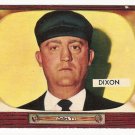 1955 Bowman baseball card #309 Hal Dixon EX