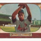 1955 Bowman baseball card #75 Brooks Lawrence - good