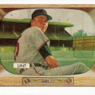 1955 Bowman baseball card #62 Royce Lint G/VG