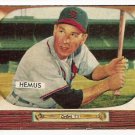 1955 Bowman baseball card #107 Solly Hemus VG