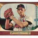 1955 Bowman baseball card #206 Ralph Beard EX