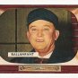 1955 Bowman baseball card #295 (B) E. Leo Ballanfant EX
