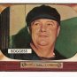1955 Bowman baseball card #297 L. R. Dusty Boggess NM