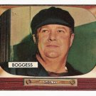 1955 Bowman baseball card #297 (B) L. R. Dusty Boggess NM