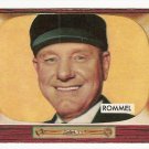1955 Bowman baseball card #239 Edwin Rommel NM