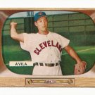 1955 Bowman baseball card #19 Bobby Avila EX