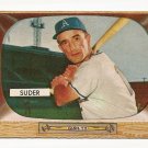 1955 Bowman baseball card #6 Pete Suder NM