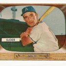 1955 Bowman baseball card #6 (C) Pete Suder VG/EX