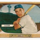 1955 Bowman baseball card #6 (D) Pete Suder NM