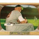 1955 Bowman baseball card #24 Al Aber NM/M