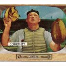 1955 Bowman baseball card #34 Clint Courtney VG