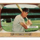 1955 Bowman baseball card #46 (C) Mickey Vernon VG (creased)
