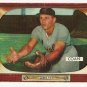 1955 Bowman baseball card #78 Gil Coan - good (creased)